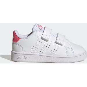 Adidas Chaussure à double bande auto-agrippante Advantage Lifestyle Court Cloud White / Real Pink / Core Black 23 - Publicité Adidas Chaussure à double bande auto-agrippante Advantage Lifestyle Court Cloud White / Real Pink / Core Black 23 - Publicité