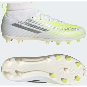 Adidas Chaussure de football enfants F50 SPARKFUSION LEAGUE Mid Cut Terrain souple / Terrain synthétique Cloud White / Iron Metallic / Hi-Res Yellow 37 1/3 - Publicité Adidas Chaussure de football enfants F50 SPARKFUSION LEAGUE Mid Cut Terrain souple / Terrain synthétique Cloud White / Iron Metallic / Hi-Res Yellow 37 1/3 - Publicité