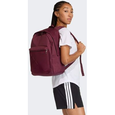 Adidas Sac à dos logo gaufré Essentials Maroon 1 Taille - Publicité Adidas Sac à dos logo gaufré Essentials Maroon 1 Taille - Publicité