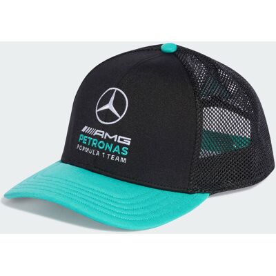 Adidas Casquette VISIÈRE PLATE MERCEDES-AMG PETRONAS FORMULA1 TEAM DNA Black / Semi Mint Rush XS/S - Publicité Adidas Casquette VISIÈRE PLATE MERCEDES-AMG PETRONAS FORMULA1 TEAM DNA Black / Semi Mint Rush XS/S - Publicité