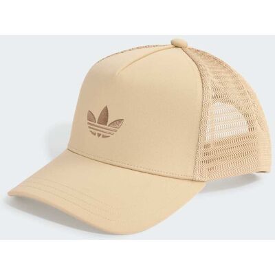 Adidas Casquette Adicolor Classic Curved Foam Trucker Khaki Three S/M - Publicité Adidas Casquette Adicolor Classic Curved Foam Trucker Khaki Three S/M - Publicité