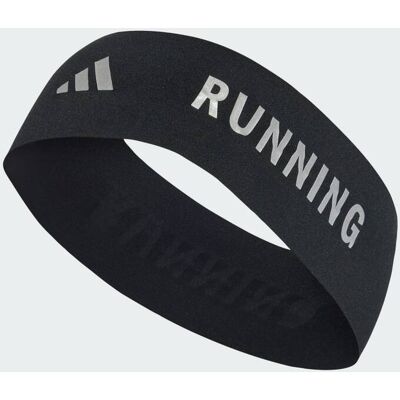 Adidas Bandeau de running Climacool Black / Reflective Silver M/L - Publicité Adidas Bandeau de running Climacool Black / Reflective Silver M/L - Publicité