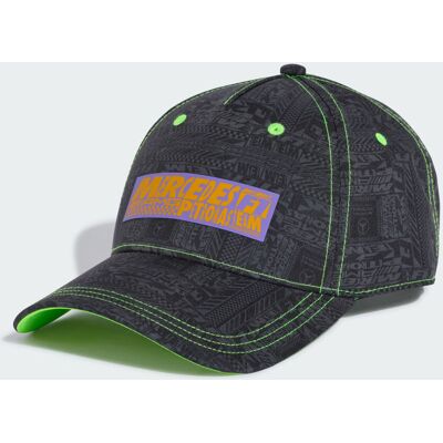 Adidas CASQUETTE MERCEDES - AMG PETRONAS FORMULA 1 TEAM LIGHTS ON Black / Solar Green XXS/XS - Publicité Adidas CASQUETTE MERCEDES - AMG PETRONAS FORMULA 1 TEAM LIGHTS ON Black / Solar Green XXS/XS - Publicité
