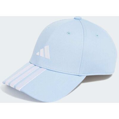 Adidas Casquette 3 bandes logo New Baseball Glow Blue / White S/M - Publicité Adidas Casquette 3 bandes logo New Baseball Glow Blue / White S/M - Publicité