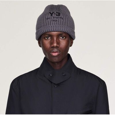 Adidas Bonnet maille épaisse Y-3 Granite S/M - Publicité Adidas Bonnet maille épaisse Y-3 Granite S/M - Publicité