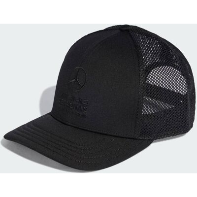 Adidas Casquette Trucker Mercedes - AMG Petronas Formula 1 Team Night Black XS/S - Publicité Adidas Casquette Trucker Mercedes - AMG Petronas Formula 1 Team Night Black XS/S - Publicité