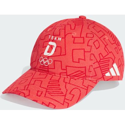 Adidas Casquette Team D GFX Semi Lucid Red M/L - Publicité Adidas Casquette Team D GFX Semi Lucid Red M/L - Publicité