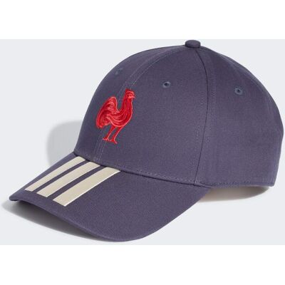 Adidas CASQUETTE BASEBALL 3BANDES FRANCE RUGBY Shadow Navy S/M - Publicité Adidas CASQUETTE BASEBALL 3BANDES FRANCE RUGBY Shadow Navy S/M - Publicité