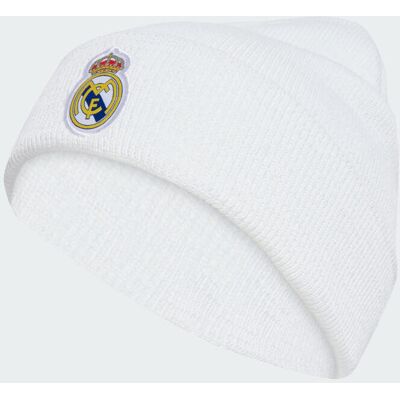Adidas Bonnet Real Madrid White / Light Solid Grey M/L - Publicité Adidas Bonnet Real Madrid White / Light Solid Grey M/L - Publicité