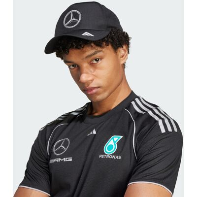Adidas CASQUETTE TRUCKER CLIMACOOL MERCEDES - AMG PETRONAS FORMULA ONE TEAM MECHANICS Black / Reflective Silver M/L - Publicité Adidas CASQUETTE TRUCKER CLIMACOOL MERCEDES - AMG PETRONAS FORMULA ONE TEAM MECHANICS Black / Reflective Silver M/L - Publicité
