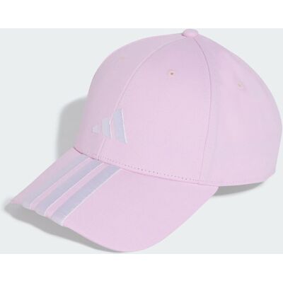 Adidas Casquette 3 bandes logo New Baseball Clear Pink / White S/M - Publicité Adidas Casquette 3 bandes logo New Baseball Clear Pink / White S/M - Publicité