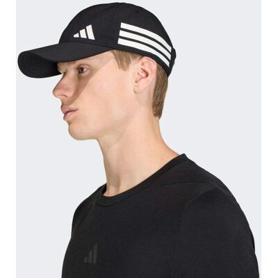 Adidas Casquette de training 3 bandes Essentials Black / White M/L - Publicité Adidas Casquette de training 3 bandes Essentials Black / White M/L - Publicité