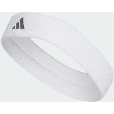 Adidas Bandeau de tennis White / Iron Metallic M/L - Publicité Adidas Bandeau de tennis White / Iron Metallic M/L - Publicité
