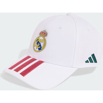 Adidas CASQUETTE DE BASEBALL REAL MADRID White / Wild Pink S/M - Publicité Adidas CASQUETTE DE BASEBALL REAL MADRID White / Wild Pink S/M - Publicité
