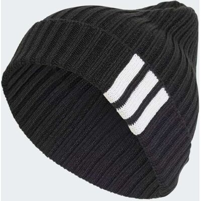 Adidas Bonnet 3bandes Black / White S/M - Publicité Adidas Bonnet 3bandes Black / White S/M - Publicité