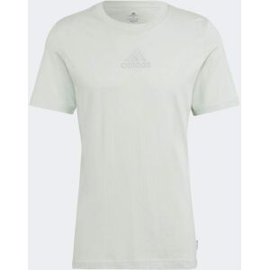 Adidas T-shirt Studio Lounge Linen Green M - Publicité Adidas T-shirt Studio Lounge Linen Green M - Publicité