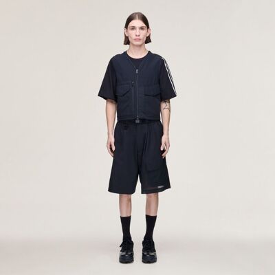 Adidas SHORT JAMBES LARGES Y-3 UT Black S - Publicité Adidas SHORT JAMBES LARGES Y-3 UT Black S - Publicité