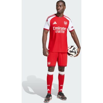 Adidas Short Domicile Arsenal FC26/27 Authentique Better Scarlet / White S - Publicité Adidas Short Domicile Arsenal FC26/27 Authentique Better Scarlet / White S - Publicité