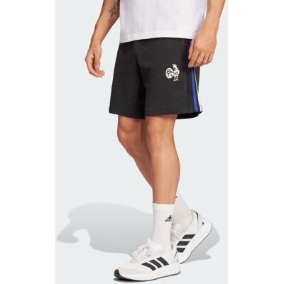 Adidas Short French terry 3 bandes France Essentials Black XS - Publicité Adidas Short French terry 3 bandes France Essentials Black XS - Publicité