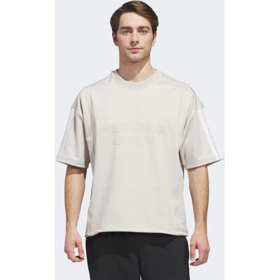 Adidas BEYOND GRAPHIC SHORT SLEEVE CREWNECK Sweatshirt Beige XL - Publicité Adidas BEYOND GRAPHIC SHORT SLEEVE CREWNECK Sweatshirt Beige XL - Publicité