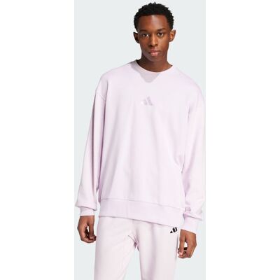 Adidas Sweat-shirt ras-du-cou molleton colorblock All SZN Ice Lavender L - Publicité Adidas Sweat-shirt ras-du-cou molleton colorblock All SZN Ice Lavender L - Publicité