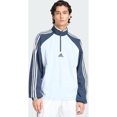 Adidas SWEAT-SHIRT DEMI-ZIP TEAMGEIST Crystal Sky XS - Publicité Adidas SWEAT-SHIRT DEMI-ZIP TEAMGEIST Crystal Sky XS - Publicité
