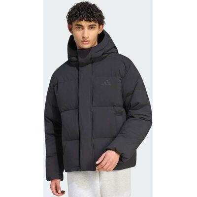 Adidas VESTE À CAPUCHE PUFFER HELIONIC Black M - Publicité Adidas VESTE À CAPUCHE PUFFER HELIONIC Black M - Publicité