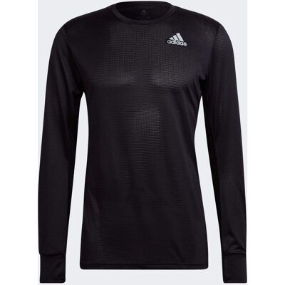 Adidas T-shirt Own the Run Long Sleeve Black / Reflective Silver XL - Publicité Adidas T-shirt Own the Run Long Sleeve Black / Reflective Silver XL - Publicité