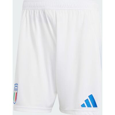 Adidas Short Domicile Italie 24 White 3XL - Publicité Adidas Short Domicile Italie 24 White 3XL - Publicité