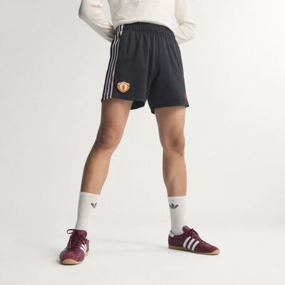 Adidas Short Manchester United Stone Roses Black 3XL - Publicité Adidas Short Manchester United Stone Roses Black 3XL - Publicité