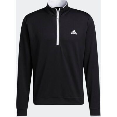 Adidas Pull Quarter-Zip Black / White M - Publicité Adidas Pull Quarter-Zip Black / White M - Publicité