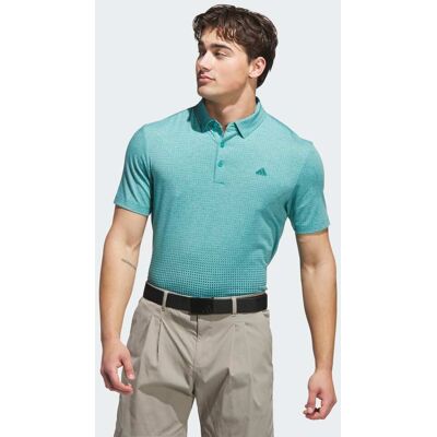 Adidas Go-to Rise Print Polo Shirt Pure Teal S - Publicité Adidas Go-to Rise Print Polo Shirt Pure Teal S - Publicité