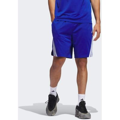 Adidas Short 3 bandes Legends Basketball Royal Blue / White 3XL 18 CM - Publicité Adidas Short 3 bandes Legends Basketball Royal Blue / White 3XL 18 CM - Publicité