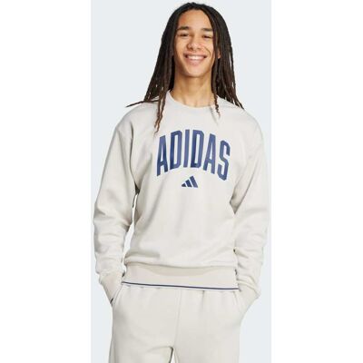 Adidas Sweat-shirt Collegiate Beige / Dark Blue M - Publicité Adidas Sweat-shirt Collegiate Beige / Dark Blue M - Publicité