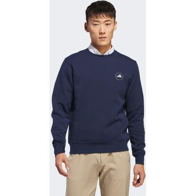 adidas Sweatshirt à Col Rond - Bleu - Golf - Homme - Publicité adidas Sweatshirt à Col Rond - Bleu - Golf - Homme - Publicité