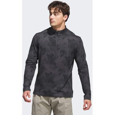 Adidas Pull imprimé quart de zip Go-To Black XS - Publicité Adidas Pull imprimé quart de zip Go-To Black XS - Publicité