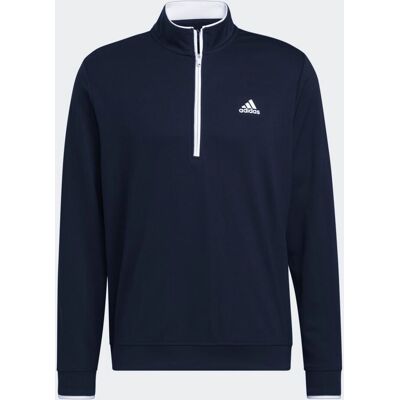 Adidas Pull Quarter-Zip Collegiate Navy / White S - Publicité Adidas Pull Quarter-Zip Collegiate Navy / White S - Publicité