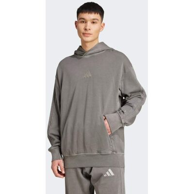 Adidas Sweat-shirt à capuche délavé French terry All SZN Black L - Publicité Adidas Sweat-shirt à capuche délavé French terry All SZN Black L - Publicité