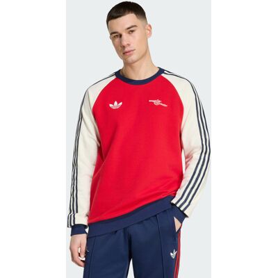 Adidas Sweat-shirt col ras-du-cou Arsenal FC OG Better Scarlet / Off White XS - Publicité Adidas Sweat-shirt col ras-du-cou Arsenal FC OG Better Scarlet / Off White XS - Publicité