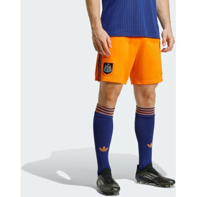 Adidas Short Third Newcastle United FC 25/26 Bahia Orange / Victory Blue L - Publicité Adidas Short Third Newcastle United FC 25/26 Bahia Orange / Victory Blue L - Publicité
