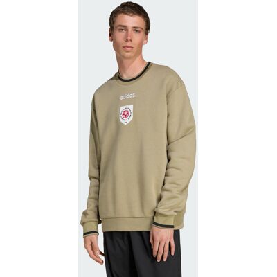 Adidas Sweat-shirt ras-du-cou Badge Orbit Green S - Publicité Adidas Sweat-shirt ras-du-cou Badge Orbit Green S - Publicité