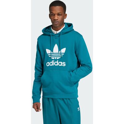 Adidas Sweat-shirt à capuche Adicolor Classics Trèfle Legacy Teal M - Publicité Adidas Sweat-shirt à capuche Adicolor Classics Trèfle Legacy Teal M - Publicité