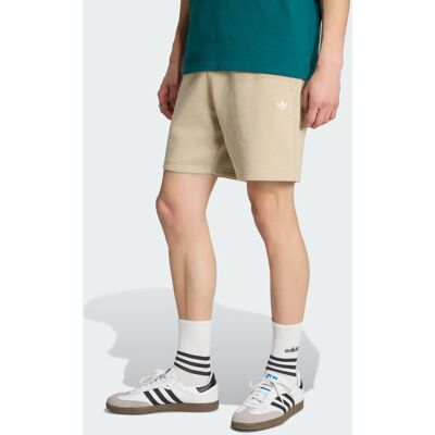 Adidas SHORT MOLLETON TRÈFLE ESSENTIALS Khaki Three S - Publicité Adidas SHORT MOLLETON TRÈFLE ESSENTIALS Khaki Three S - Publicité