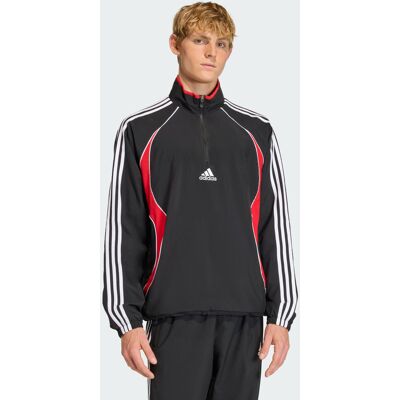 Adidas SWEAT-SHIRT DEMI-ZIP TEAMGEIST Black / Better Scarlet XS - Publicité Adidas SWEAT-SHIRT DEMI-ZIP TEAMGEIST Black / Better Scarlet XS - Publicité