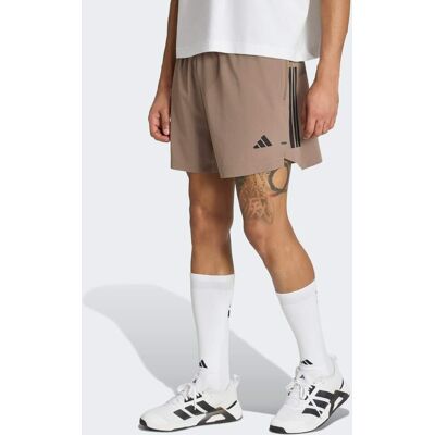 Adidas SHORT D4T Primelift 3BANDES Khaki Six S 13 CM - Publicité Adidas SHORT D4T Primelift 3BANDES Khaki Six S 13 CM - Publicité