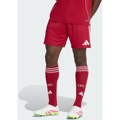Adidas Short Domicile Liverpool FC 25/26 Strawberry Red L - Publicité Adidas Short Domicile Liverpool FC 25/26 Strawberry Red L - Publicité