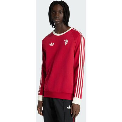 Adidas Sweat-shirt ras-du-cou Manchester United Originals Team Victory Red M - Publicité Adidas Sweat-shirt ras-du-cou Manchester United Originals Team Victory Red M - Publicité