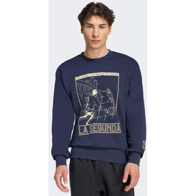 Adidas Sweat-shirt ras-du-cou héritage Real Madrid Legend Ink XS - Publicité Adidas Sweat-shirt ras-du-cou héritage Real Madrid Legend Ink XS - Publicité