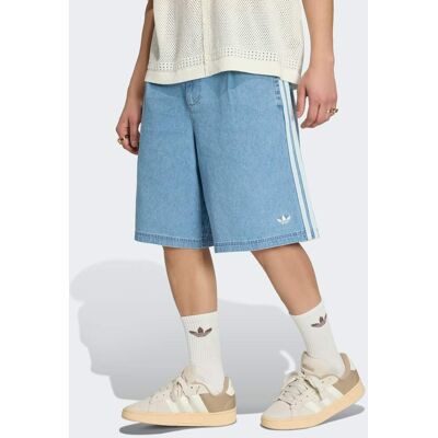 Adidas DENIM CHINO JORTS Light Blue 26" - Publicité Adidas DENIM CHINO JORTS Light Blue 26" - Publicité