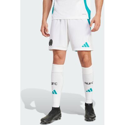 Adidas Short Third Newcastle United FC 24/25 White / Eqt Green L - Publicité Adidas Short Third Newcastle United FC 24/25 White / Eqt Green L - Publicité